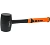 Киянка резиновая  225гр рукоятка/фиберглас Bohrer