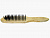 Щетка ручная металлическая с деревянной ручкой  6-х рядн STARTUL